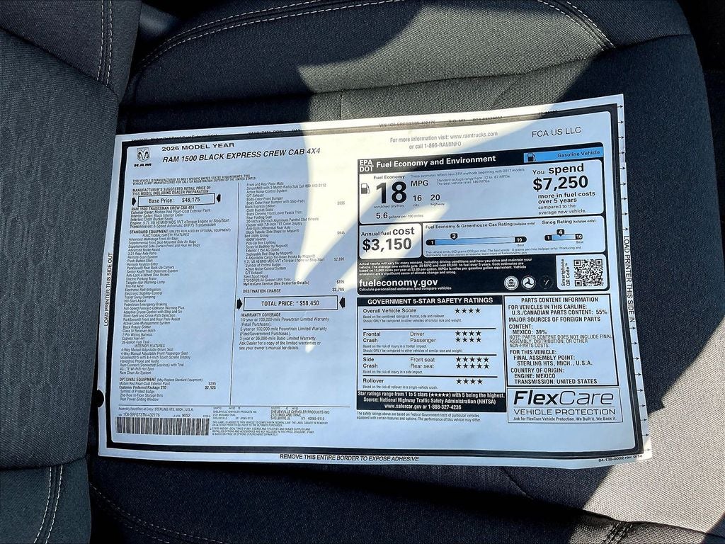 2026 RAM 1500 Express