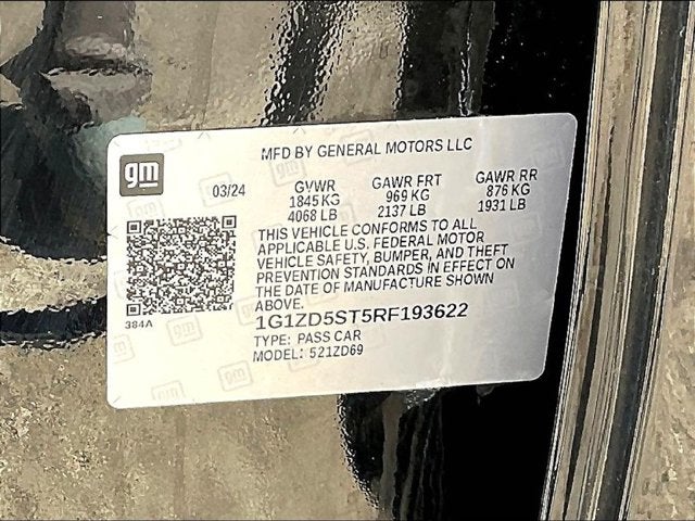 2024 Chevrolet Malibu LT 1LT