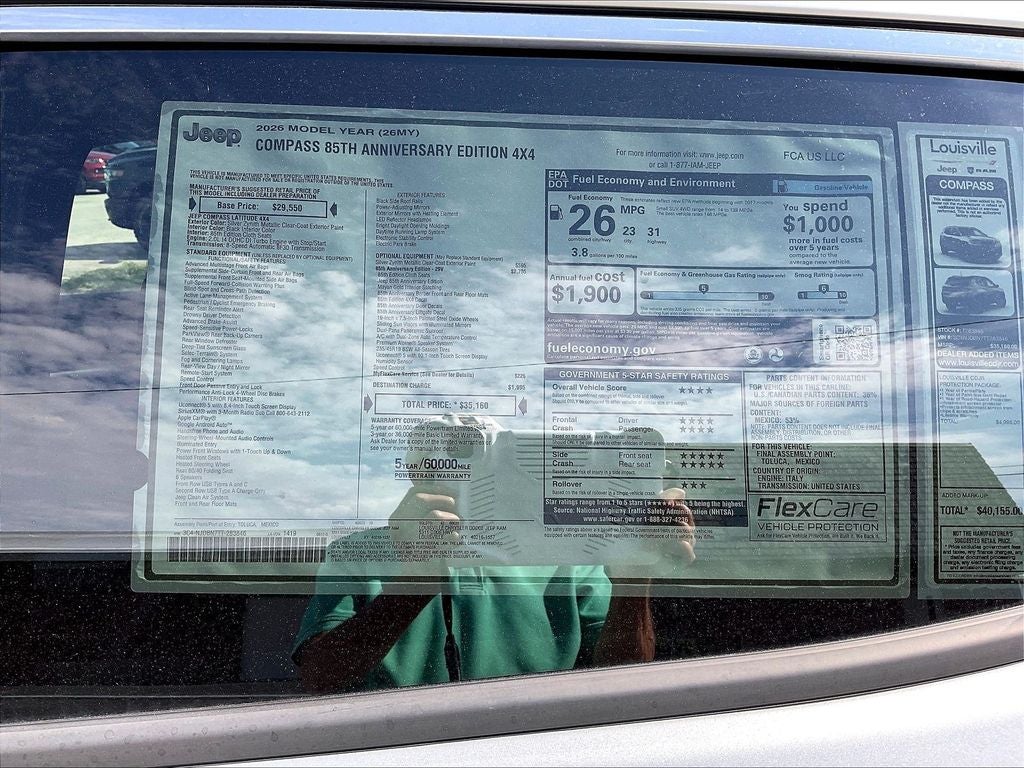 2026 Jeep Compass Latitude Altitude