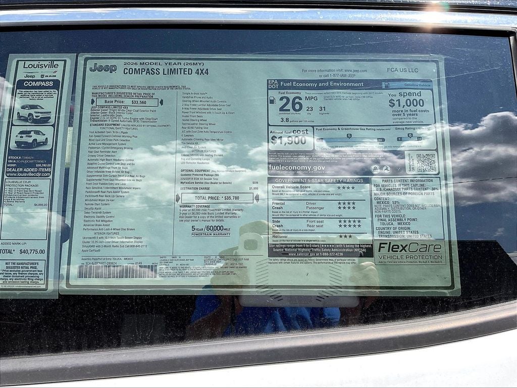 2026 Jeep Compass Limited
