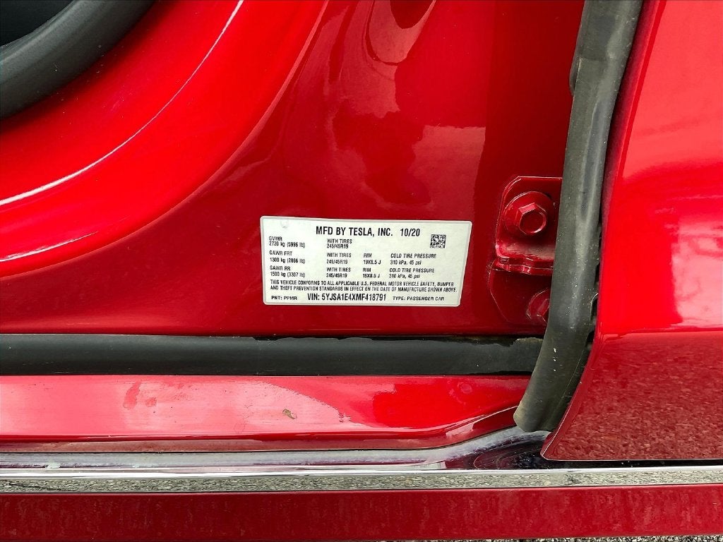 2021 Tesla Model S Performance