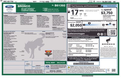 2022 Ford Bronco Badlands