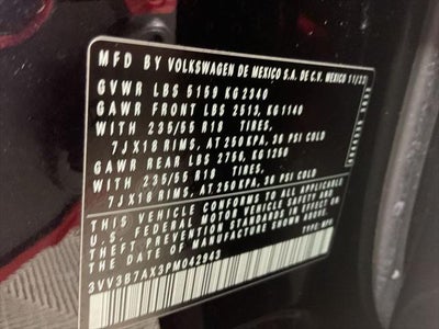 2023 Volkswagen Tiguan 2.0T SE