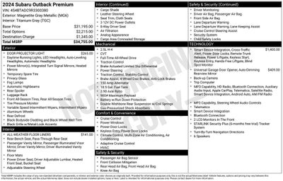 2024 Subaru Outback Premium