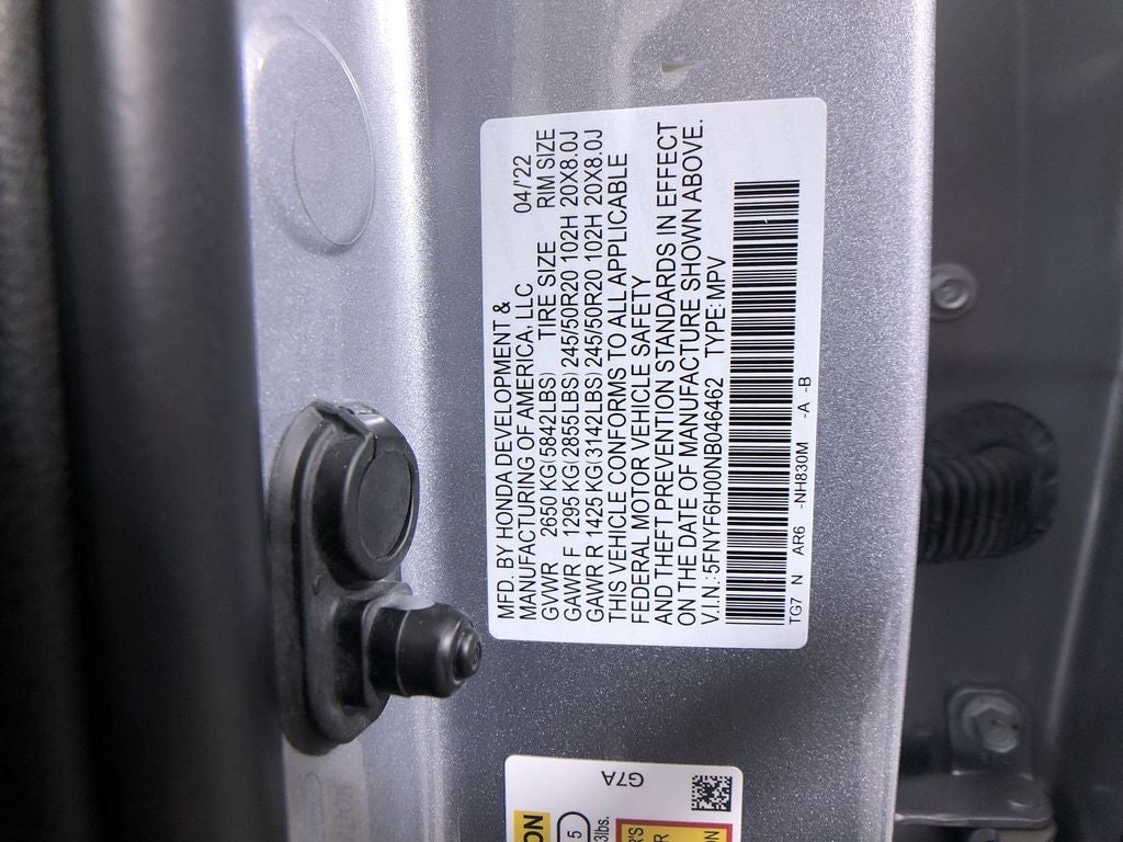 2022 Honda Pilot Elite