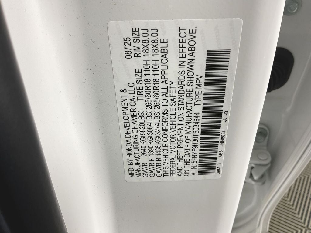 2026 Honda Passport RTL