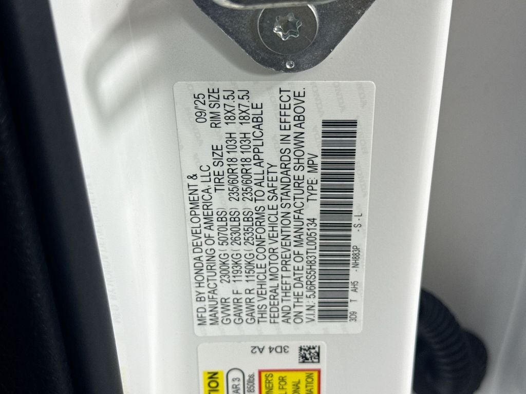 2026 Honda CR-V Hybrid Sport-L