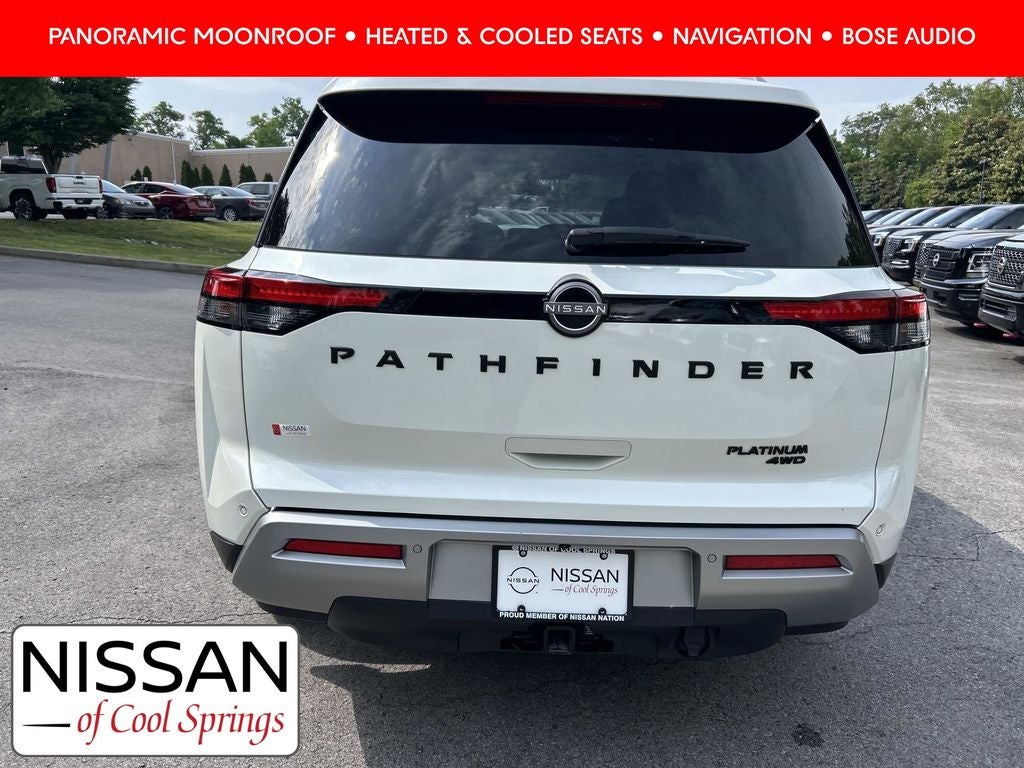 2024 Nissan Pathfinder Platinum