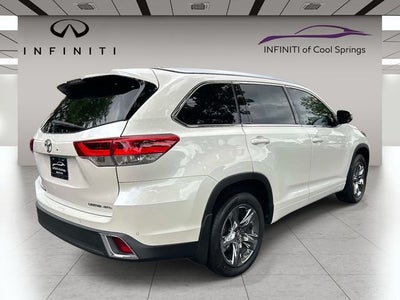 2019 Toyota Highlander Limited Platinum