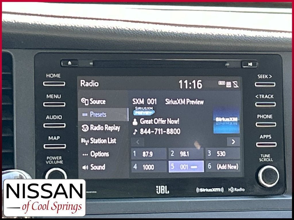 2018 Toyota Sienna Limited 7 Passenger