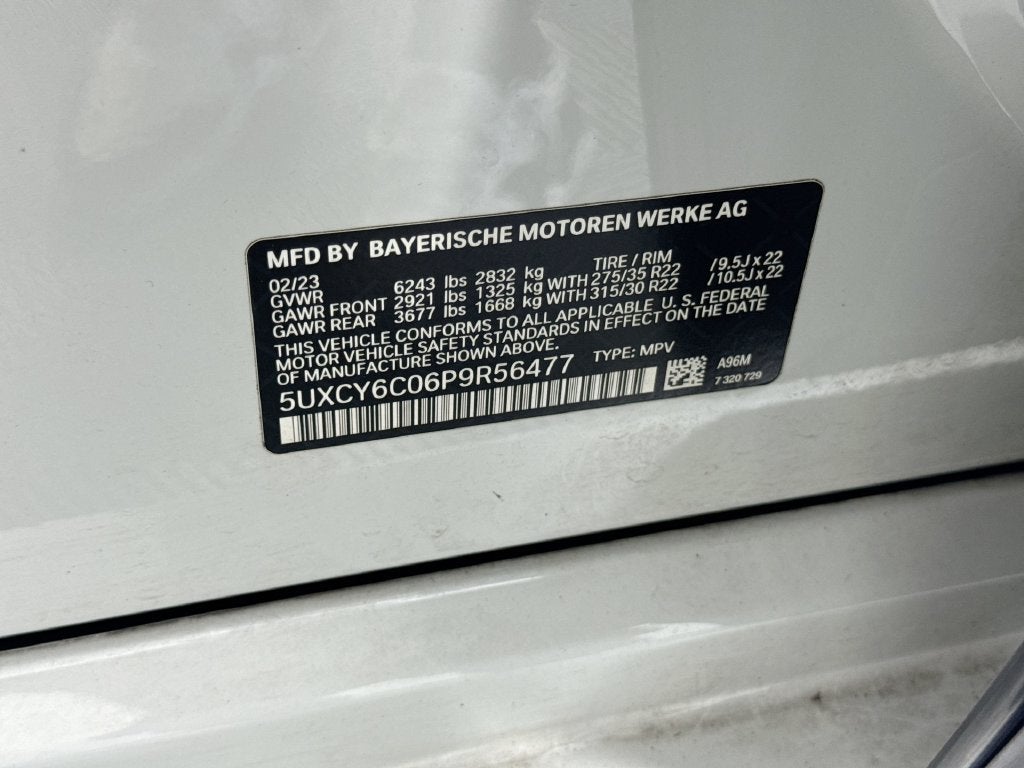 2023 BMW X6 xDrive40i
