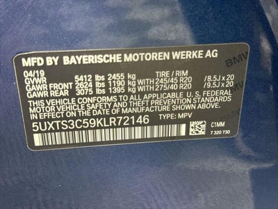 2019 BMW X3 M40i