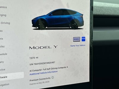 2026 Tesla Model Y Standard Range Standard