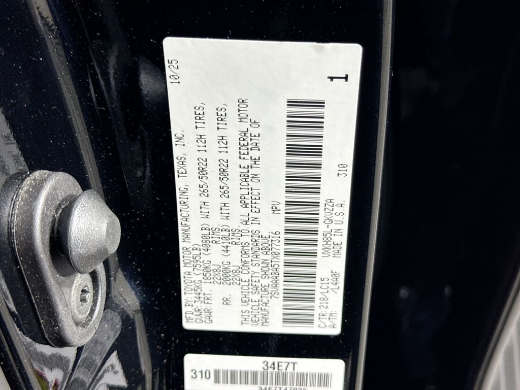 2026 Toyota Sequoia Capstone