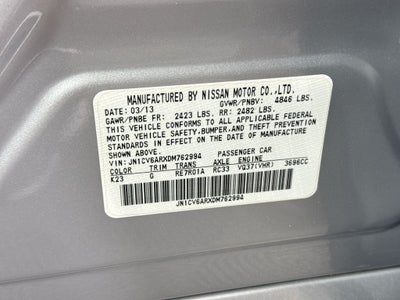 2013 INFINITI G37 X
