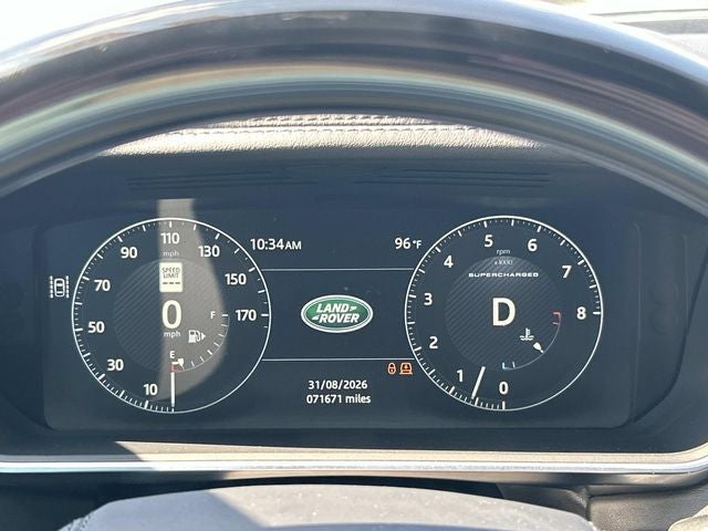 2017 Land Rover Range Rover 5.0L V8 Supercharged