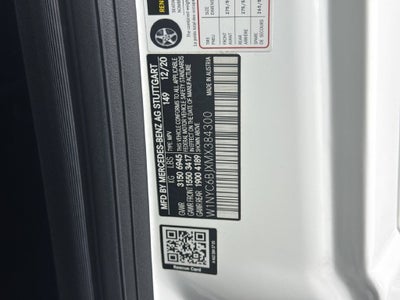 2021 Mercedes-Benz G-Class G 550 4MATIC®