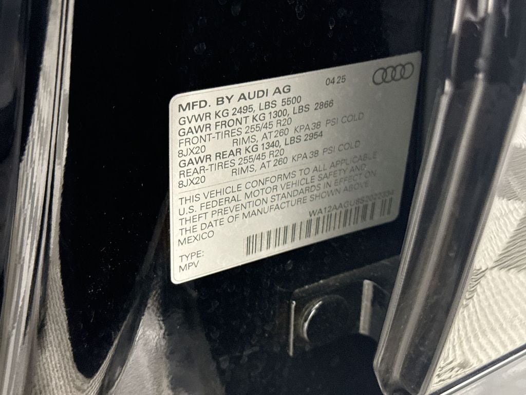2025 Audi Q5 2.0T Premium Plus quattro