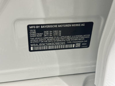 2019 BMW 5 Series M550i xDrive