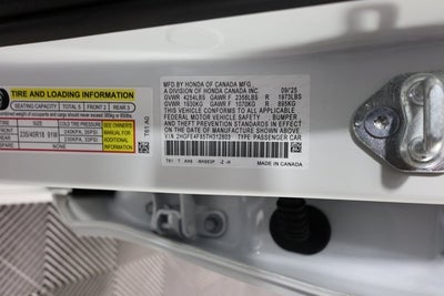 2026 Honda Civic Hybrid Sport